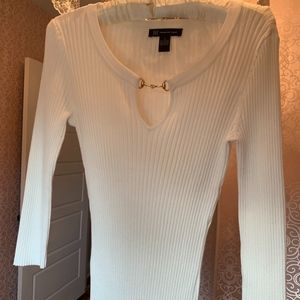 INC Off White Sweater